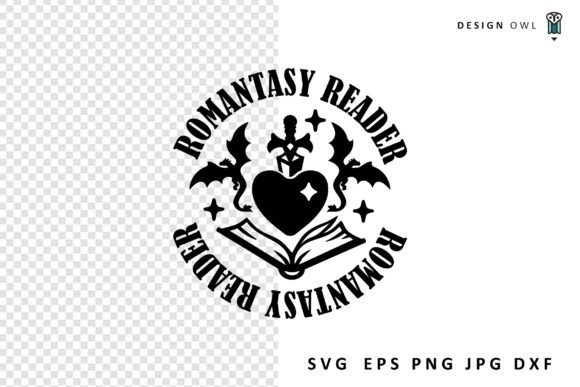 Download Romantasy Reader - Reading SVG - Reading svg Collection