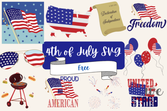 Download 4th of July SVG Free - Premium Resources