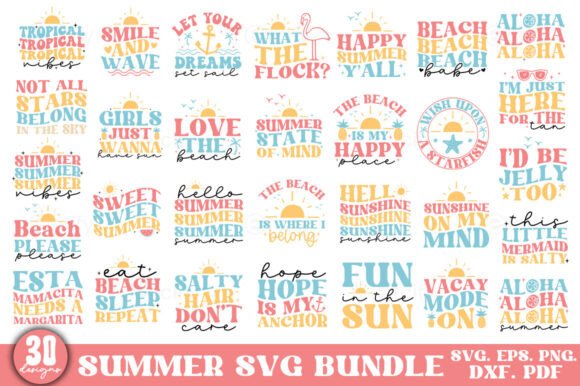 Download Retro Summer Svg Png Bundle, Vacation - Retro summer svg png bundle Collection